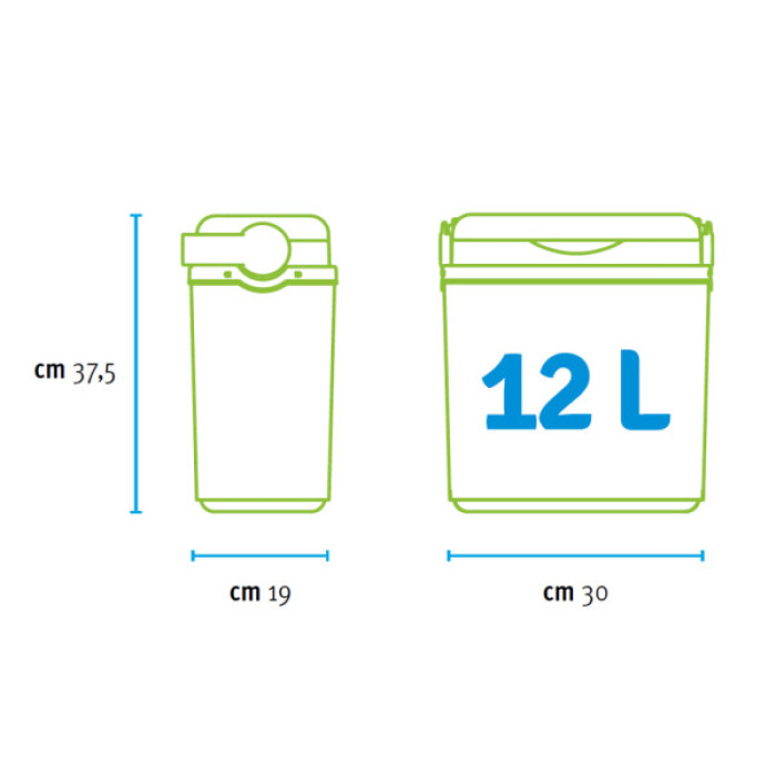 Термобокс Adriatic 12 л Blue (8002936901507)