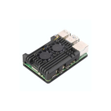 Корпус для Мікро ПК KUONGSHUN for Raspberry Pi 5 Alu 2 fans (RA787)