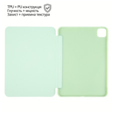 Чохол до планшета BeCover Tri Fold Soft TPU Silicone Apple iPad Air 13" M4 2026 Light Green (715331)