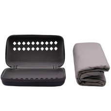 Туристичний рушник Tribe з мікрофібри в чохлі Pocket Towel 60х120 L Grey (T-LC-0001-L-grey)