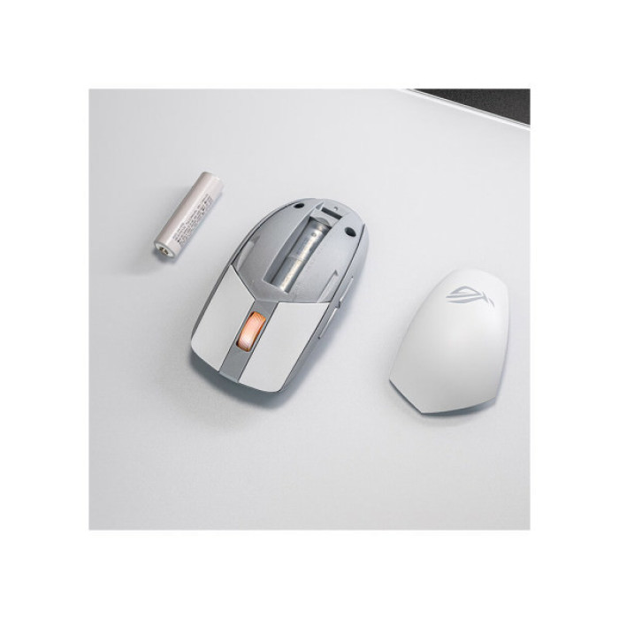 Мишка ASUS ROG Strix Impact III Wireless/Bluetooth White (90MP03D0-BMUA10)