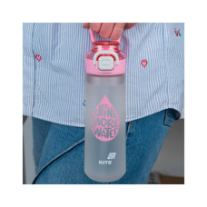 Пляшка для води Kite 760 мл, сіро-рожева (K25-1214-3)