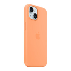 Чохол до мобільного телефона Apple iPhone 15 Silicone Case with MagSafe Orange Sorbet (MT0W3ZM/A)