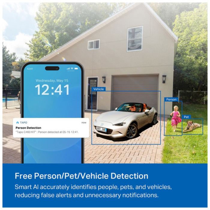 Камера відеоспостереження TP-Link TAPO-C460-KIT (TAPO-C460KIT)