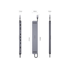 Концентратор REAL-EL CQ-1000, space grey (EL123110005)