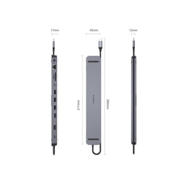 Концентратор REAL-EL CQ-1000, space grey (EL123110005)