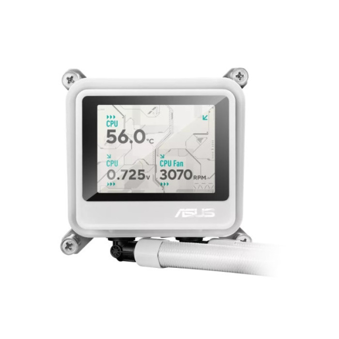 Система рідинного охолодження ASUS Max Gaming LC 360 ARGB LCD White (90RC01G2-B0EAY0)
