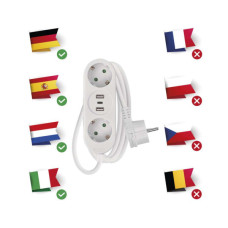 Мережевий подовжувач EMOS P0221U