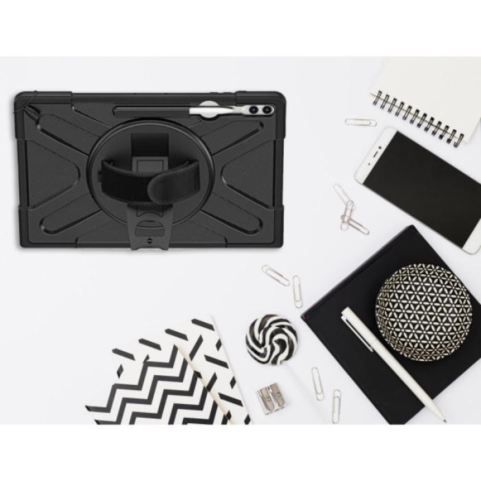 Чохол до планшета BeCover Heavy Duty Samsung Galaxy Tab S8 Ultra/S9 Ultra/S10 Ultra (X900/X906/X910/X916/X920/X926) 14.6" (713664)