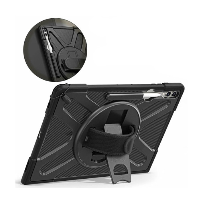 Чохол до планшета BeCover Heavy Duty Samsung Galaxy Tab S8 Ultra/S9 Ultra/S10 Ultra (X900/X906/X910/X916/X920/X926) 14.6" (713664)