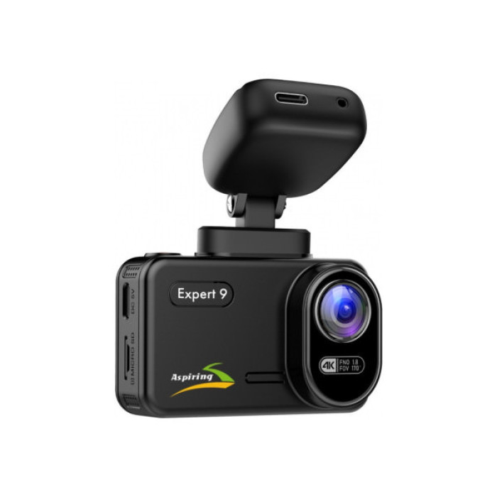 Відеореєстратор Aspiring Expert 9 Speedcam, WI-FI, GPS, 2K, 2 cameras (Aspiring Expert 9 Speedcam, WI-FI, GPS, 2K, 2 cameras)