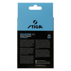 М'ячик для настільного теніса Stiga Seasons White 12 шт (1110-2810-12) (931162)