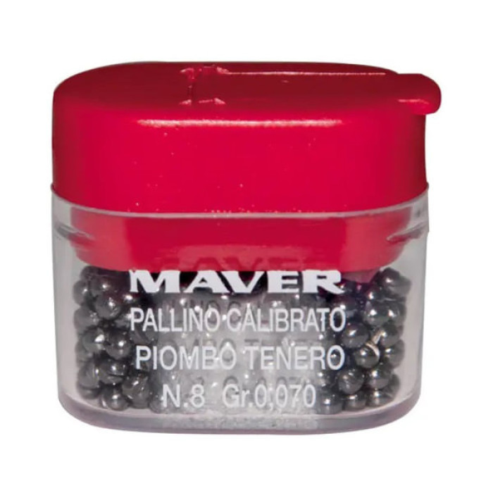 Грузило Maver набір Pallini Supercalibrati Teneri 5/0 (0.705g) (1300.36.11)