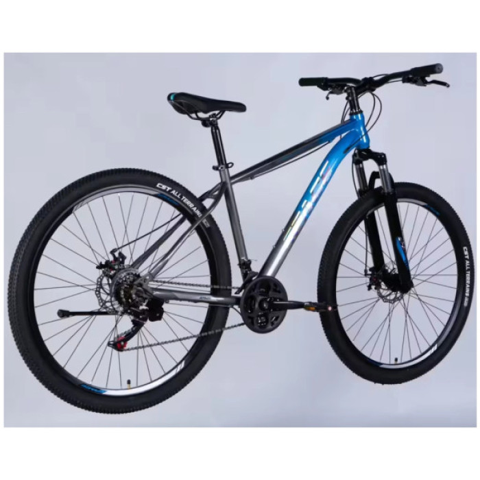 Велосипед Space 29" MARS DD FR рама-18" ST 2026 синьо-сірий (OPS-SP-29-162)