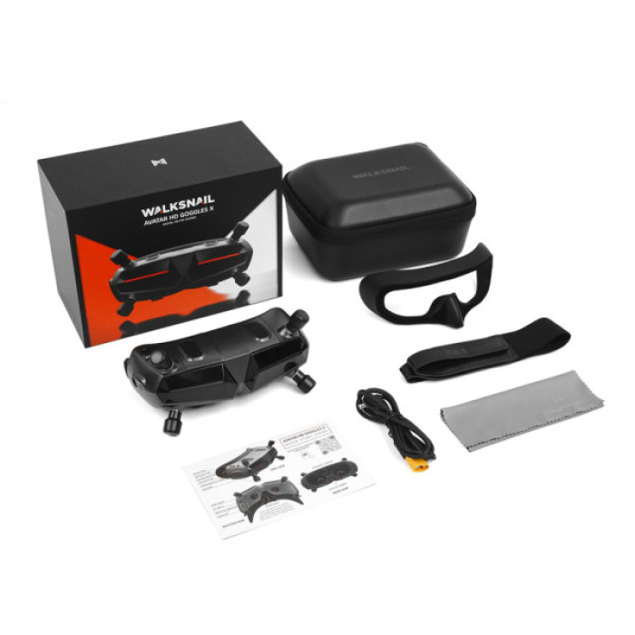 Окуляри FPV CADDXFPV Walksnail Avatar HD Goggles X Digital 5.8GHz 8CH (HP070-0057/WN02-FP003)