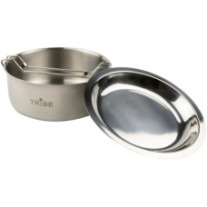 Набір туристичного посуду Tribe Tourist Set 1,2 л сталевий (T-FG-0008-metal)