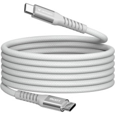 Дата кабель USB-C to USB-C 1.2m Magnetic 100W gray Verbatim (31854)