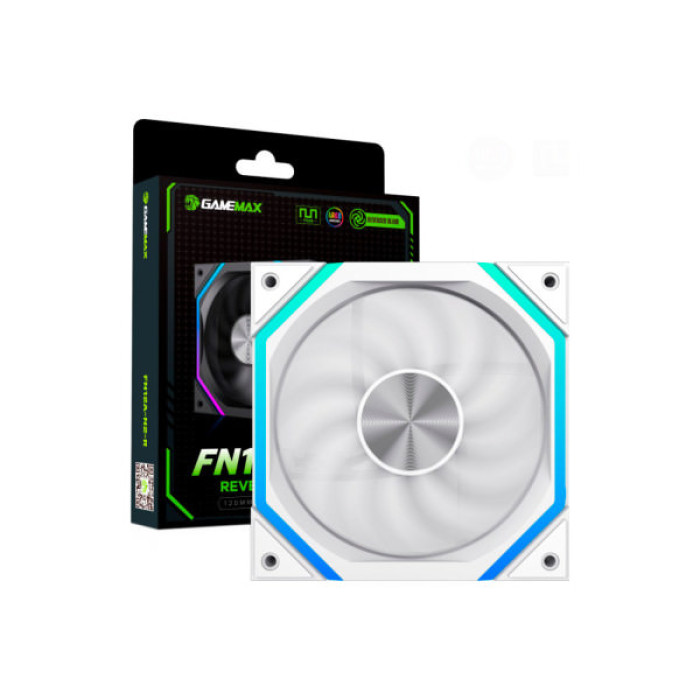 Кулер до корпусу Gamemax FN12A-N2-RW