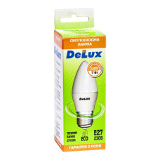 Лампочка Delux BL37B 7Вт 2700K 220В E27 (90004071)