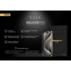 Скло захисне iLera DeLuxe Original Glass iPhone 16E/14/13/13 Pro (ILDEL16E)