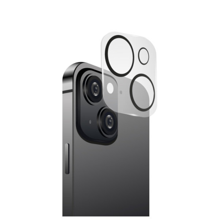 Скло захисне Intaleo Camera Lens Apple Iphone 14/14 Plus Black (1283126576843)