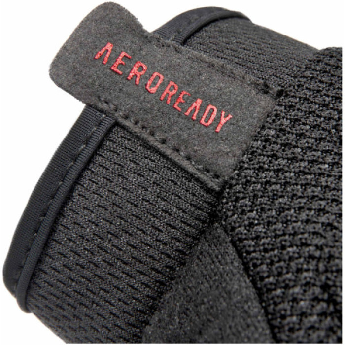 Рукавички для фітнесу Adidas Essential Training Gloves ADGB-15000RD чорний, червоний XS (885652027755)
