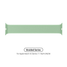Ремінець до смарт-годинника Armorstandart Braided Solo Loop для Apple Watch 42 (Series 11-10)/41/40/38 Mint Size 2 (120 mm) (ARM64900)