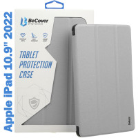 Чохол до планшета BeCover Tri Fold Soft TPU mount Apple Pencil Apple iPad 10.9" 2022/24/11" 2025 Gray (708461)