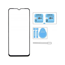 Скло захисне Dengos Full Glue Tecno Spark 10 Pro (KI7) (black) (TGFG-290)