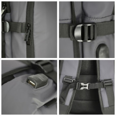 Рюкзак туристичний NikiBo Journey 20-30л сірий (30012505-07)