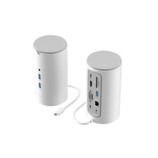 Концентратор Vention USB3.1 Type-C to HDMI/VGA/USB3.0x3/RJ45/SD/TF/TRRS 3.5m/PD/DC100W12-in-1 (TPHWC-EU)