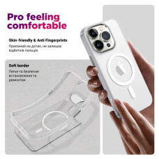 Чохол до мобільного телефона Armorstandart Unit MagSafe Samsung S25 Ultra Matte Clear Silver (ARM82266)