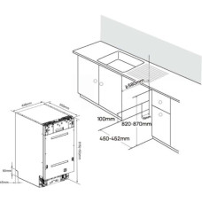 Посудомийна машина Edler EBD-6020P