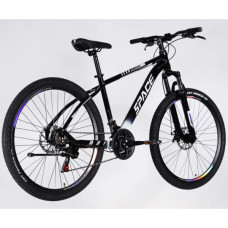 Велосипед Space 27.5" MERCURY DD FR рама-17" AL 2026 чорно-білий (OPS-SP-27.5-075)