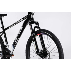 Велосипед Space 27.5" MERCURY DD FR рама-17" AL 2026 чорно-білий (OPS-SP-27.5-075)