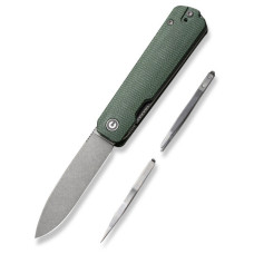 Ніж Civivi Sendy, Green Micarta, Stonewash (C21004A-1)