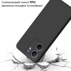 Чохол до мобільного телефона BeCover Silicone Oppo A5x 4G/5G Black (713788)