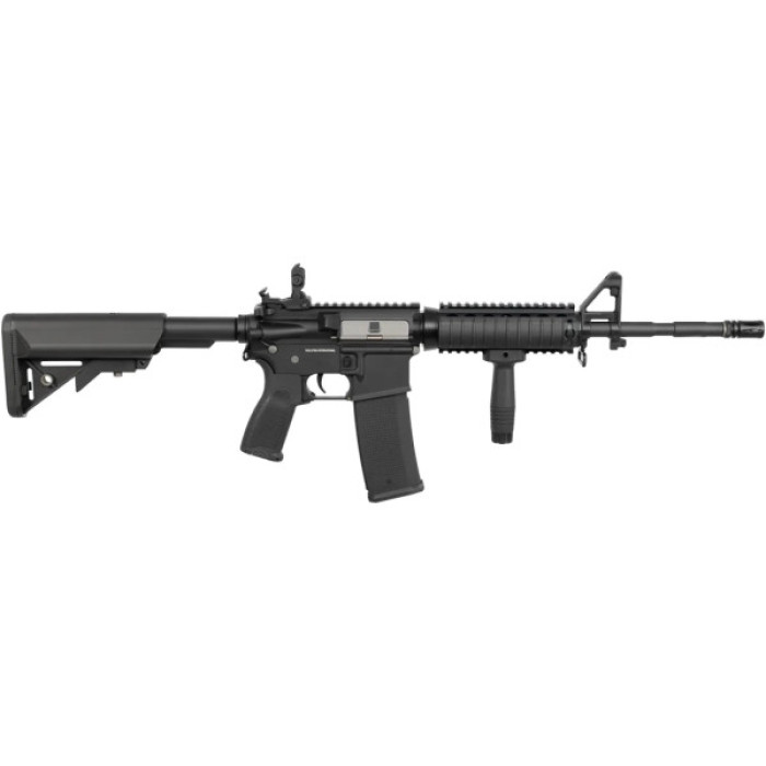 Гвинтівка страйкбольна Evolution Recon SOPMOD 14.5" AEG Black (FM-5000)