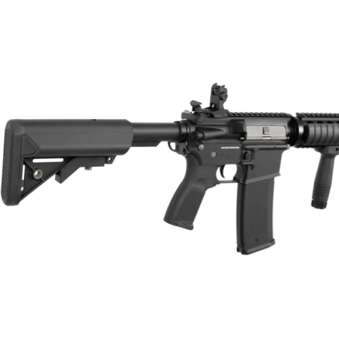 Гвинтівка страйкбольна Evolution Recon SOPMOD 14.5" AEG Black (FM-5000)