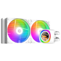 Система рідинного охолодження ID-Cooling FX240 LCD WHITE