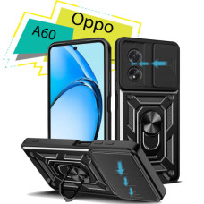 Чохол до мобільного телефона BeCover Military Oppo A60 Black (713078)