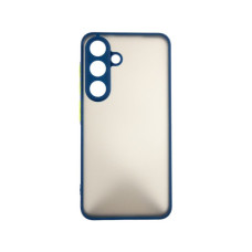 Чохол до мобільного телефона Dengos Matte Samsung Galaxy S25 (Blue) (DG-TPU-MATT-162)