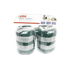Обважнювач LiveUp Wrist/Ankle Weights LS3011-2 2 шт по 2 кг зелений (6951376126358)