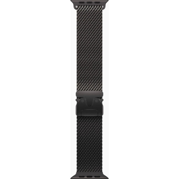 Смарт-годинник Apple Watch Ultra 3 GPS + Cellular 49mm Black Titanium Case with Black Titanium Milanese Loop - Medium (MF1Q4QP/A)