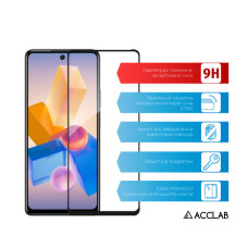 Скло захисне ACCLAB Full Glue Infinix Hot 40 Black (1283126589157)