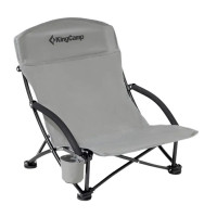 Крісло складане KingCamp Beach Chair Grey (KC1919_GREY)