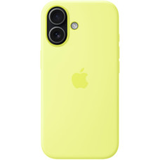 Чохол до мобільного телефона Apple Silicone iPhone 17 Neon Yellow Model A3558 (MGEV4ZM/A)