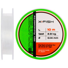 Флюорокарбон X-Fish FCoated 10m 0.14mm 2.3kg (1917.01.21)