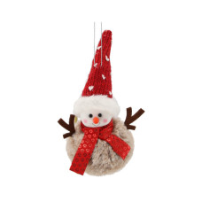 Ялинкова іграшка Chomik Санта, ведмедик, сніговик 10 х 12 см (5900779900561_1)