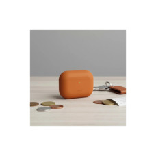 Чохол для навушників Uniq Lino для AirPods Pro 3 gen Silicone Orange (8886463696903)